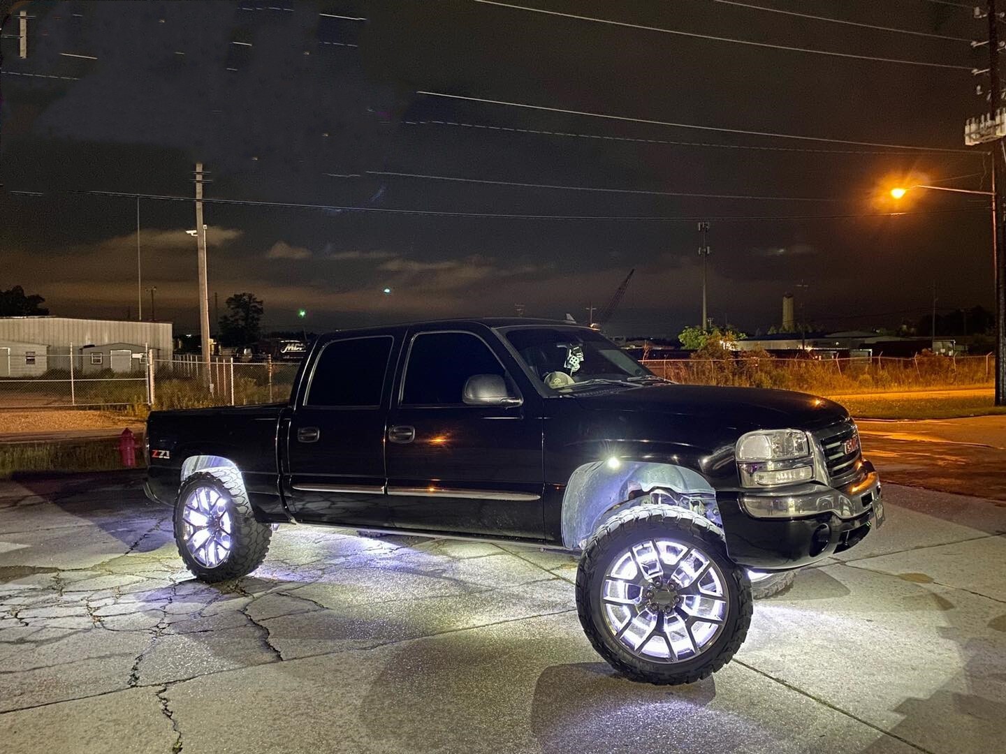 4x 15.5'' White LED Wheel Ring Lights For Truck Car Rim Lights Bluetooth Control