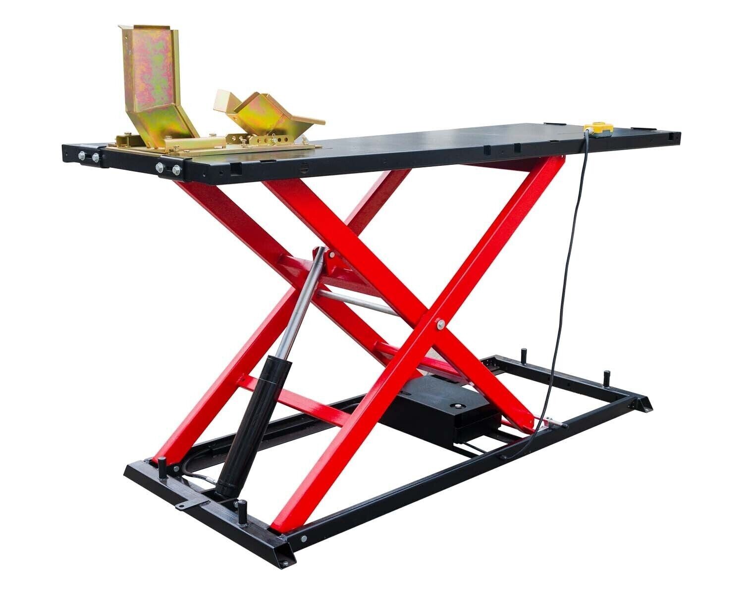 1750 LB Motorcycle Bike Lifts Table KL655 Electric