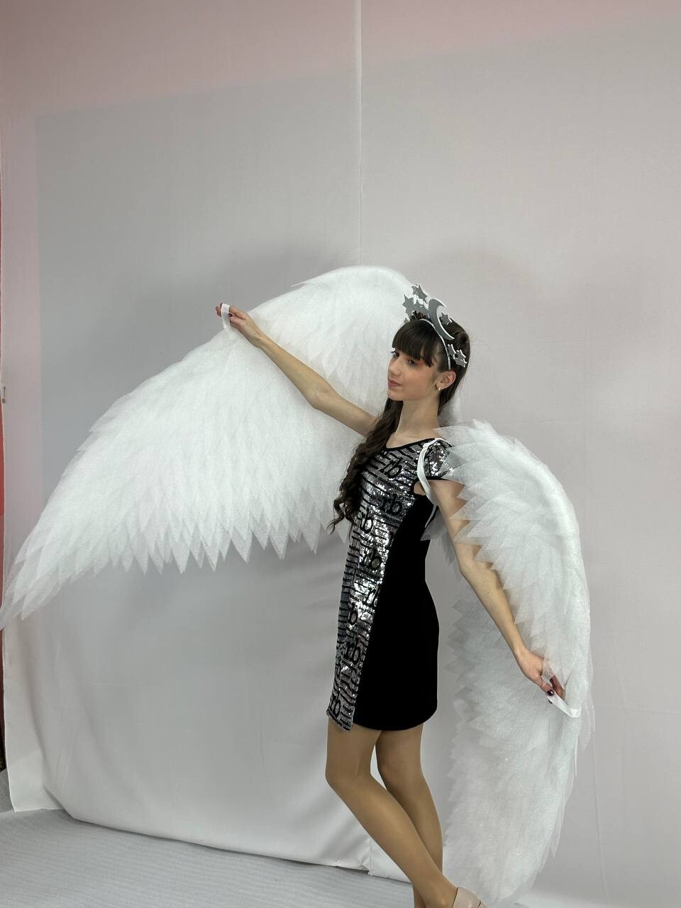 Angel Wings Costume Accessory Adult Halloween Fancy Dress