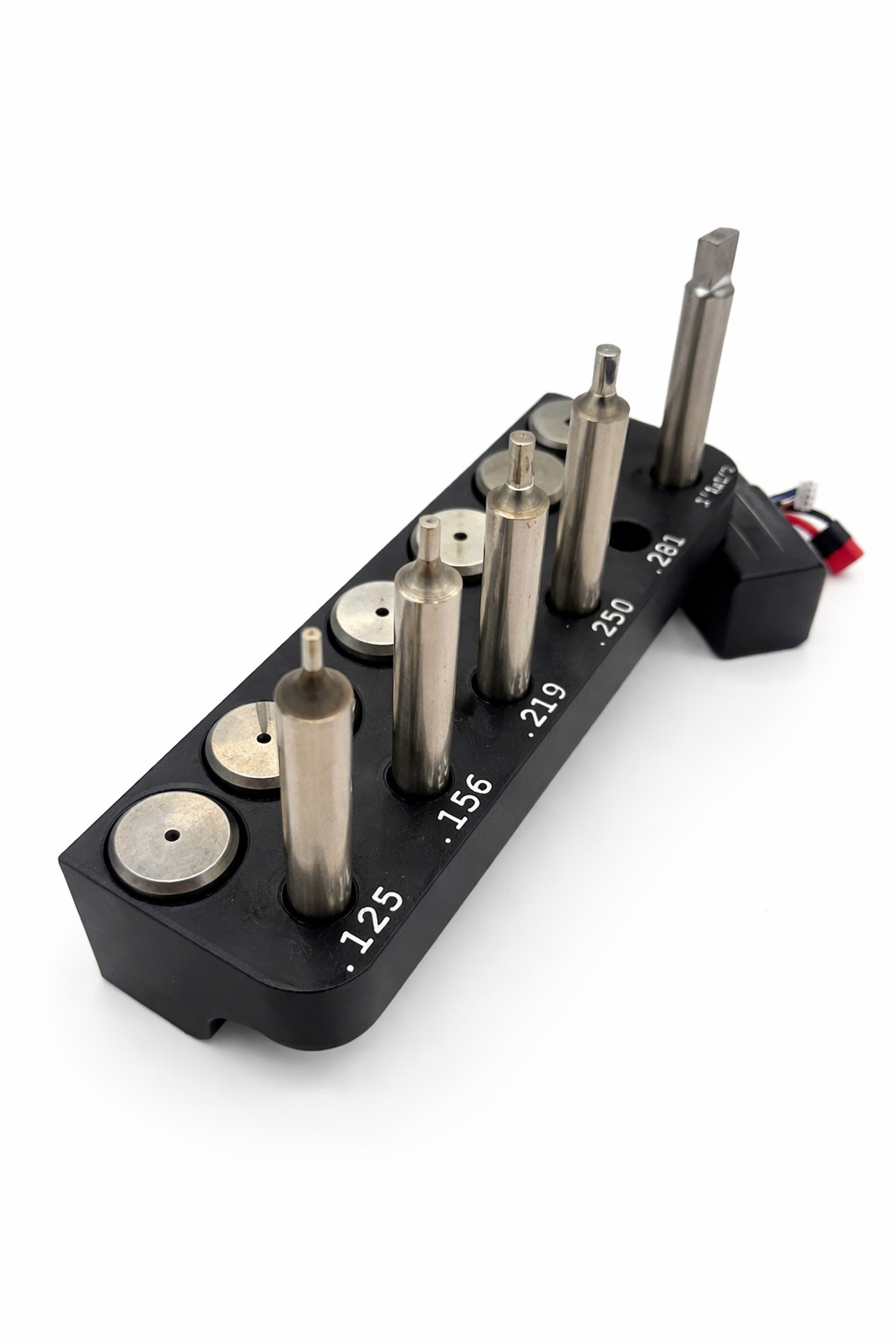 Roper Whitney Benchtop Punch with 6 Dies Punch and Die Set