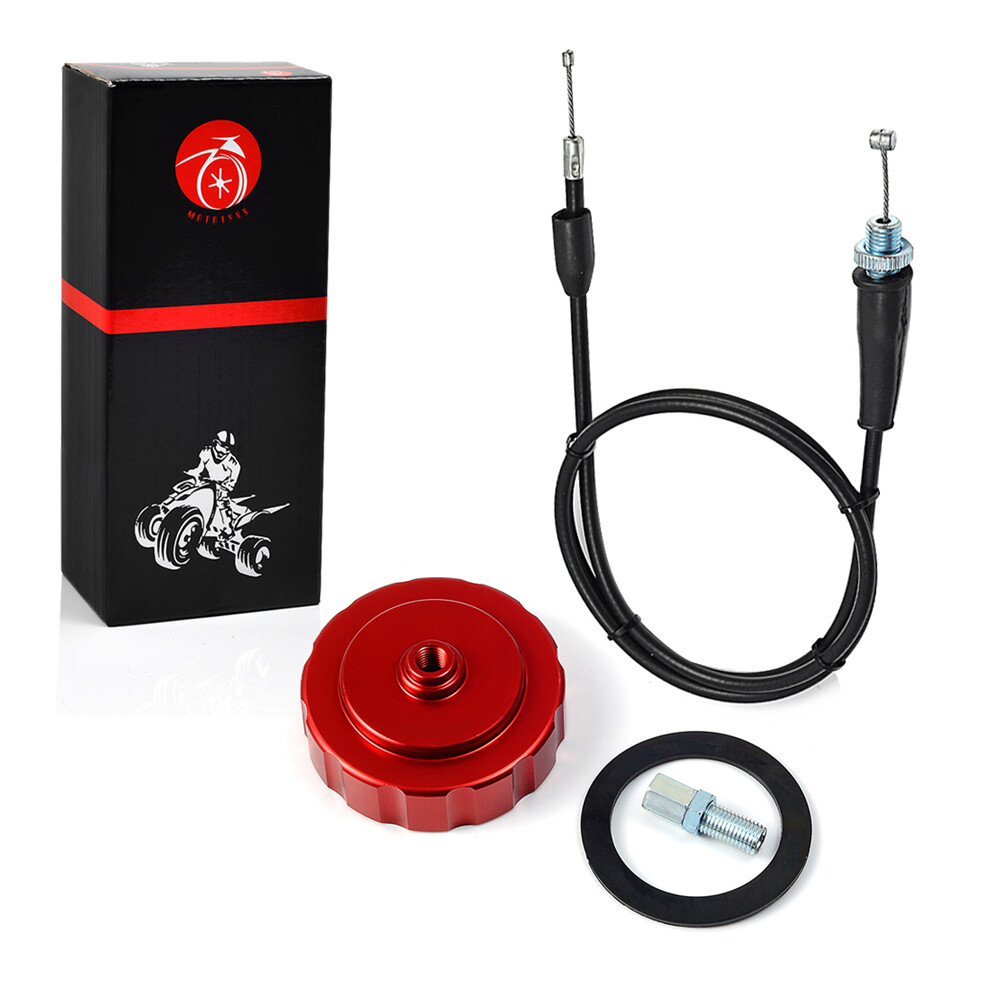 Tors Eliminator Throttle Cable Kit W/Cap For Yamaha YFS200 Blaster 200 1988-2006