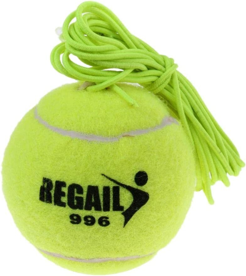 3Pcs Tennis Trainer Rebounder Ball with Elastic Rubber Rope for Tennis Practice