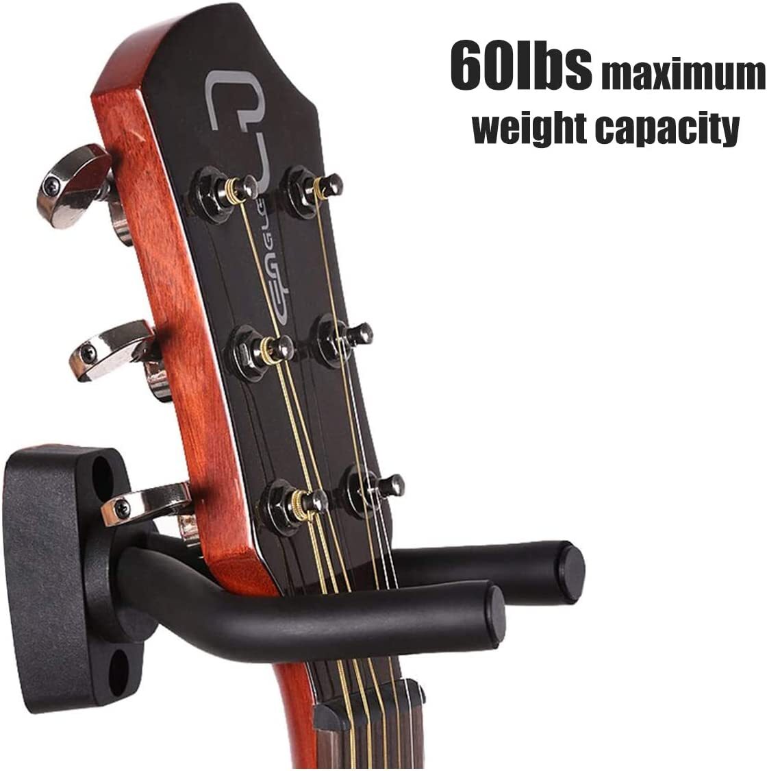 4Pack Wall Mount Guitar Hanger Hook Holder Display Stand Fits Mandolin Ukulele