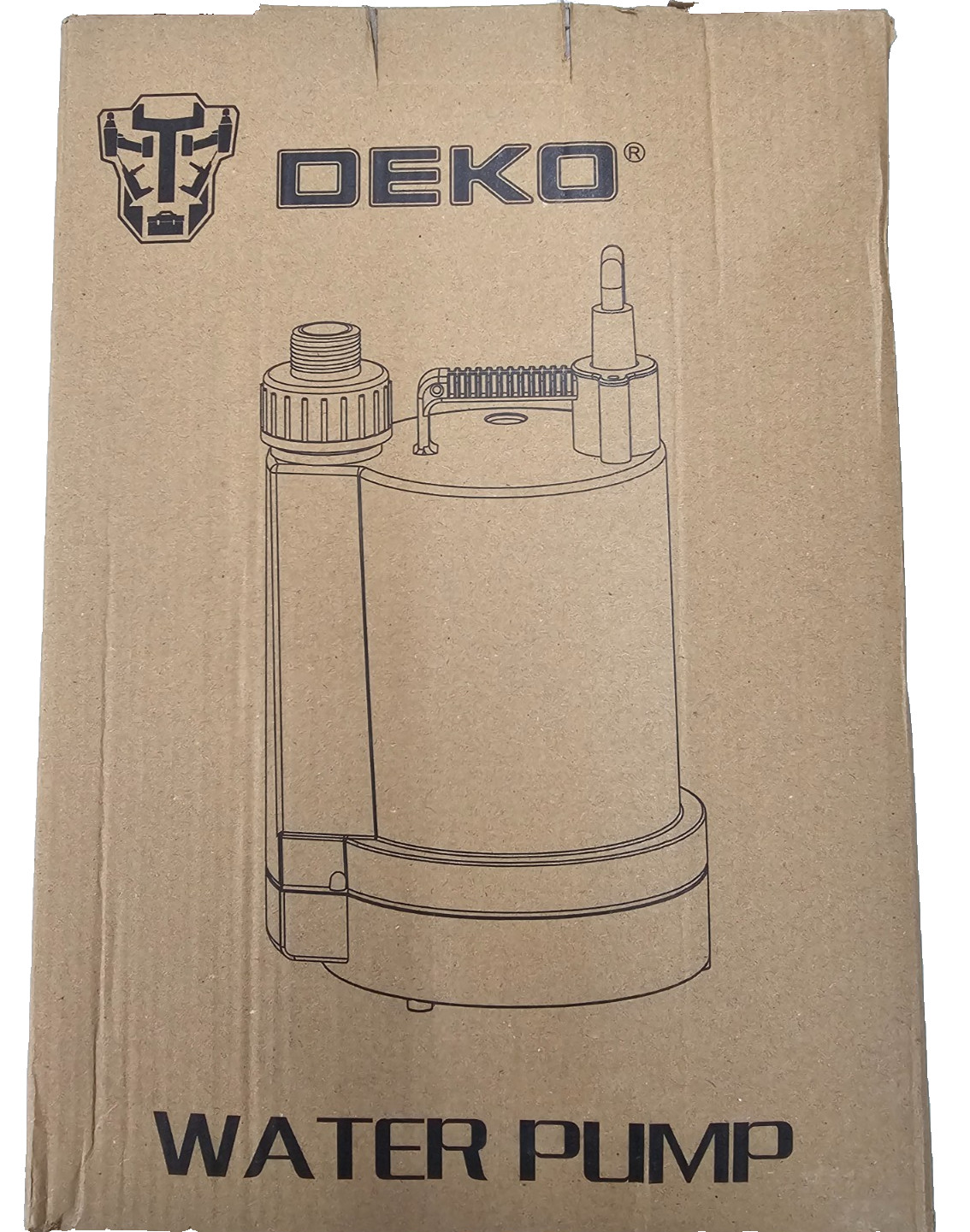 **NEW** DEKO CSP9027 Utility Water Pump 1/4HP 110V 1850GPH