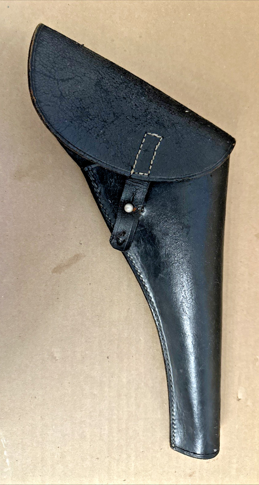 Vintage Replica of US Civil War Revolver Pistol Gun Leather Holster Viking RH