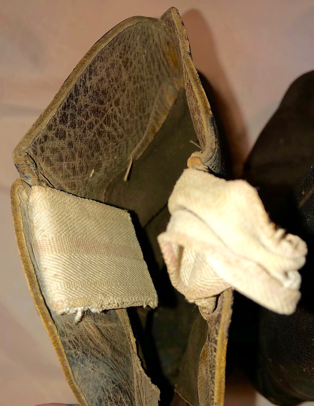 Rare Original Civil War Confederate Id’d 6th Virginia Cavalry Boots