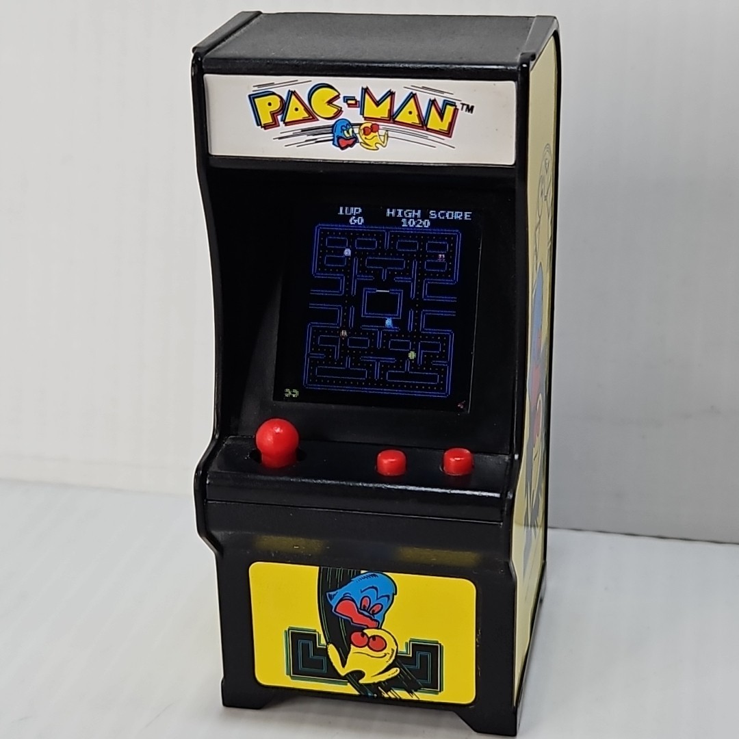 Pac Man Mini Arcade Machine Keychain 2017 Super Impulse Limited Bandai