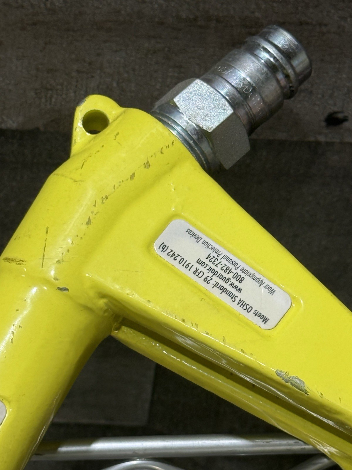 Guardair FORCE 5 F5072AA Pistol Grip Air Gun, 72" Extension 1CJF5 Nice