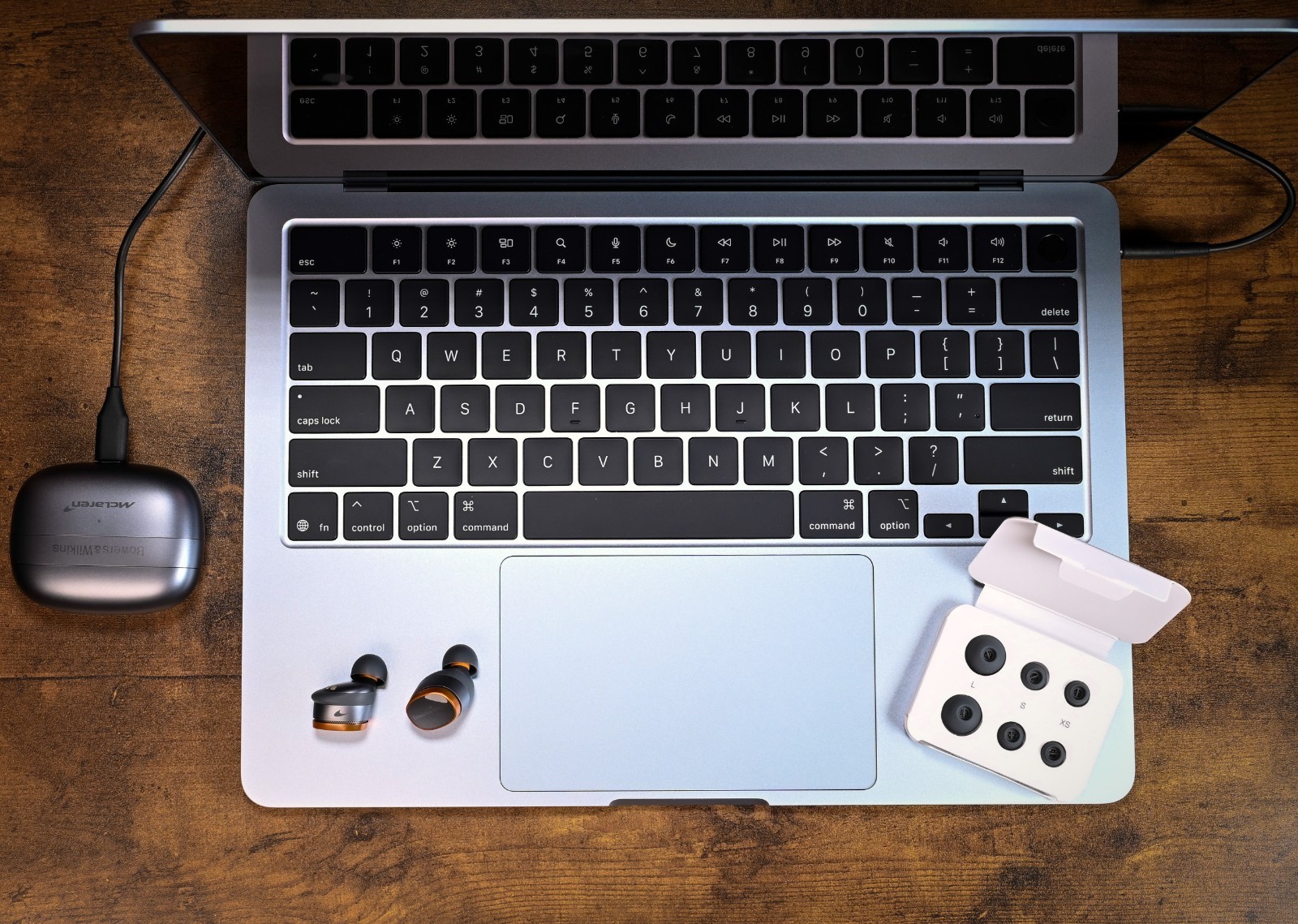 Bowers & Wilkins Pi8 McLaren Edition True Wireless Earbuds ANC Noise Cancelling