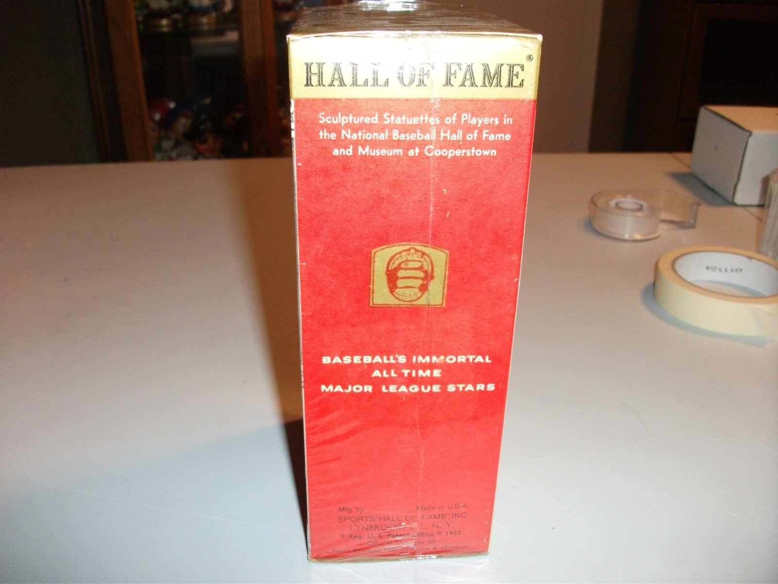 Honus Wagner 1963 MLB Baseball Sports Hall Of Fame Bust In Box Immortal Stars