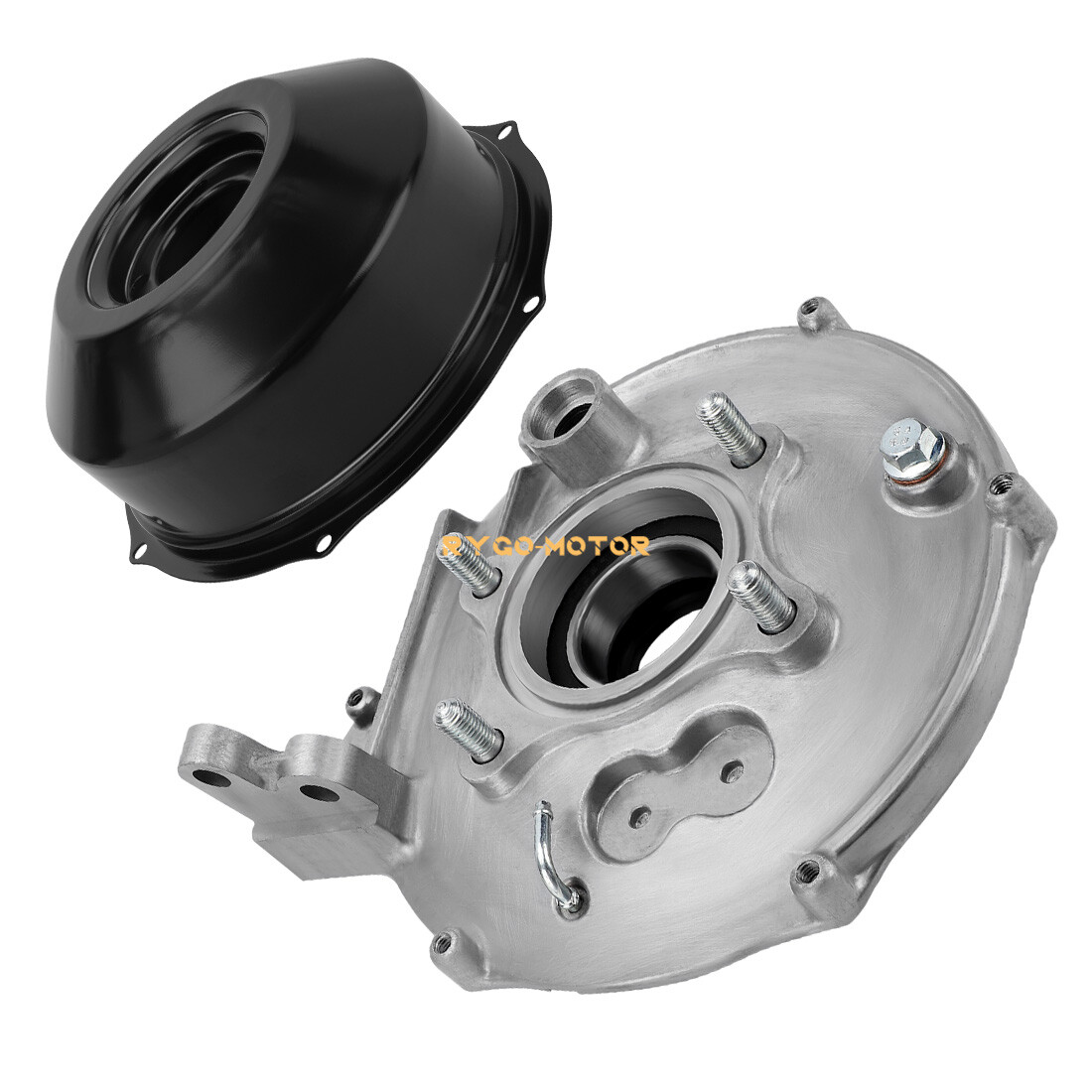 Rear Brake Drum Hub Plate Cover Shoes Bearing Seals Assy for Honda Rancher 420