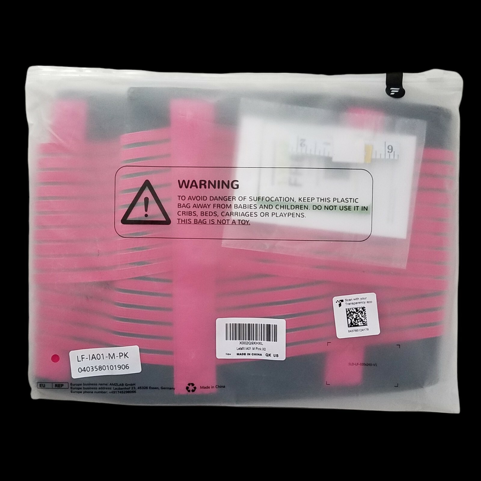 LETSFIT Adjustable Waist Trainer Women Body Shaper Fitness Belt Pink M MEDIUM