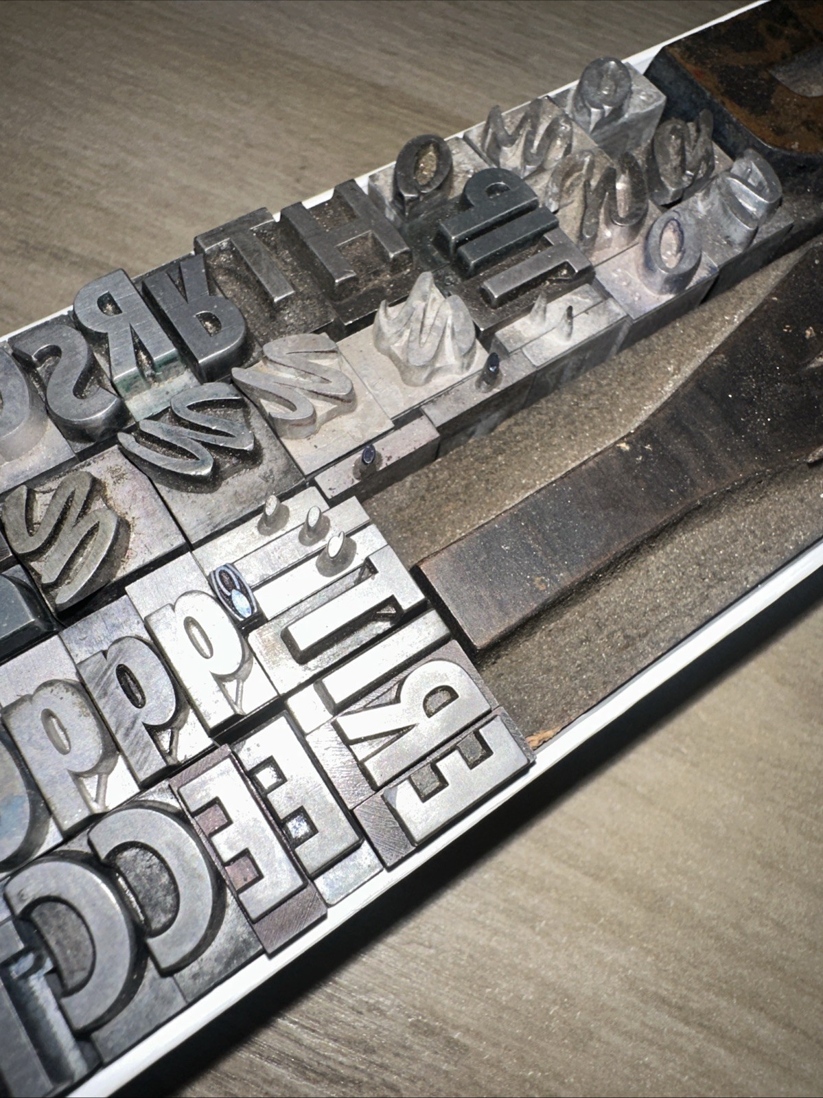 Printing Blocks “ Dingbats Variety “ Nice Collection Letterpress Letters Etc. 2