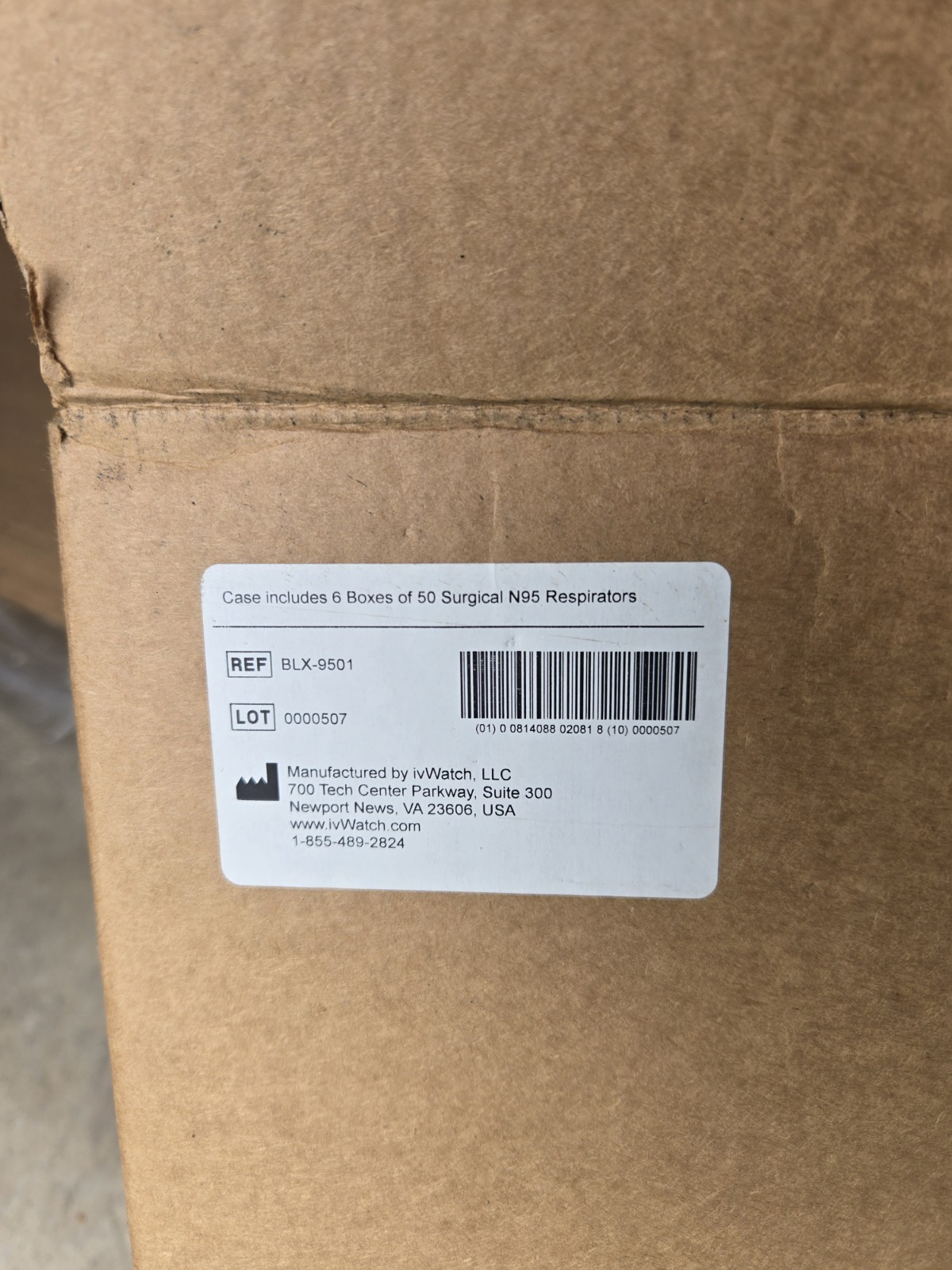 300 Blox Surgical N95 Respirator Disposable Facemask Made In USA Dust Carpenter