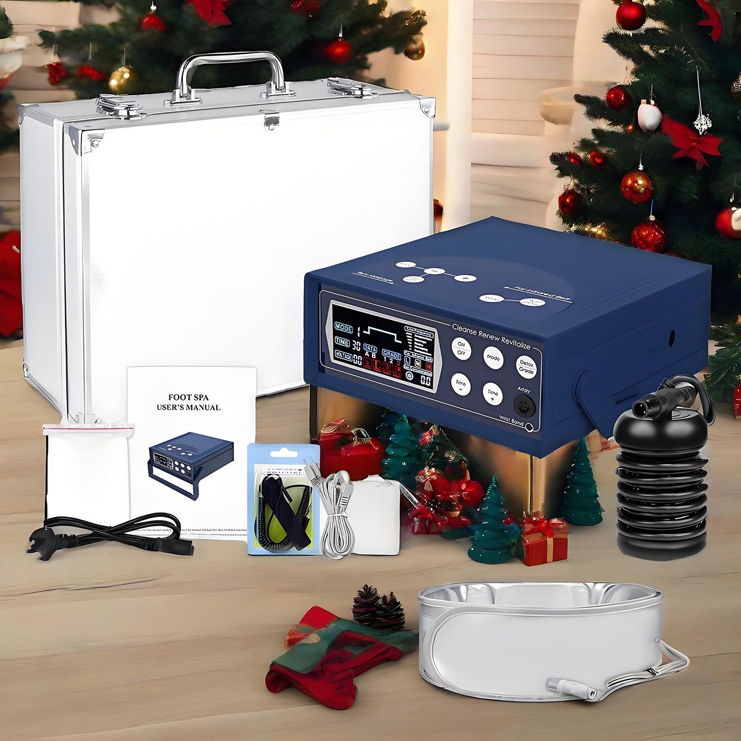 Ionic Foot Bath Detox Spa Machine, Lcd Display With 8 Detox Modes. Fast Shipping