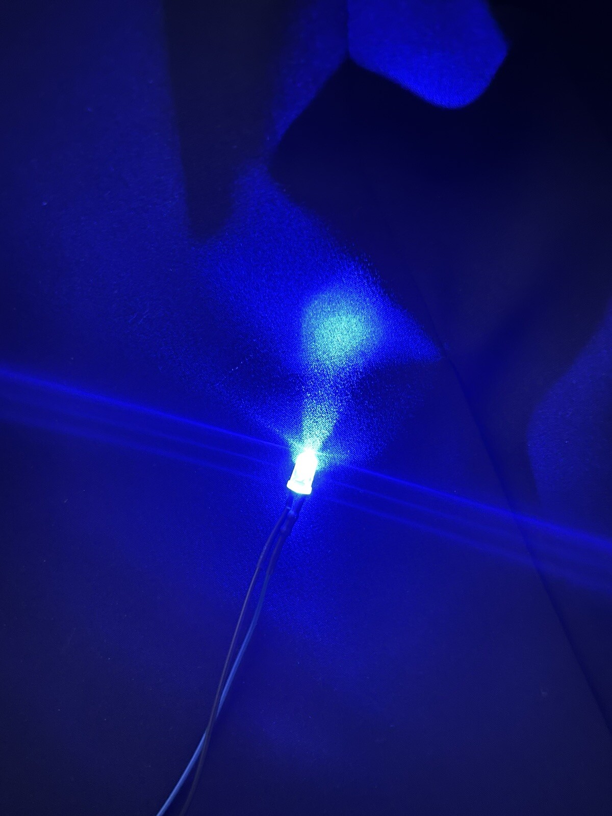 Prewired Single LED Light Assembly with on/off Switch & 3 Volt Battery Connector