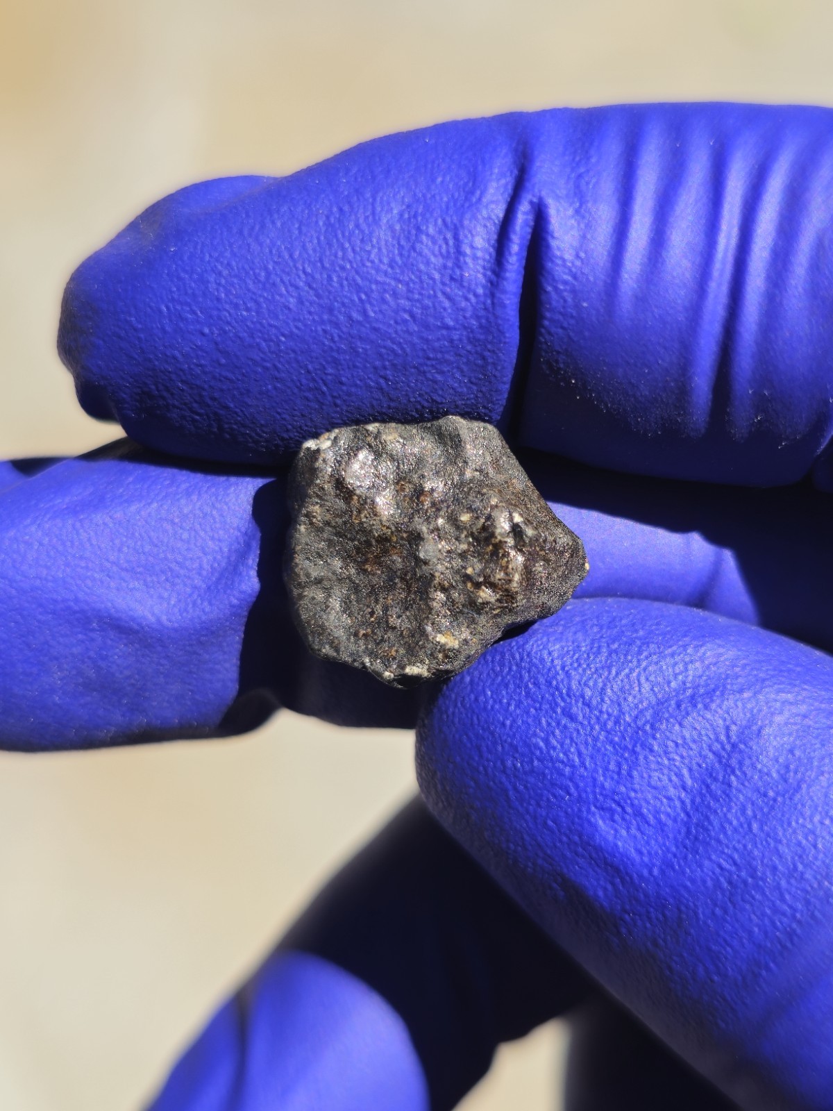 Chelyabinsk Meteorites 2.213g Fresh Crusted Individual COA Russia