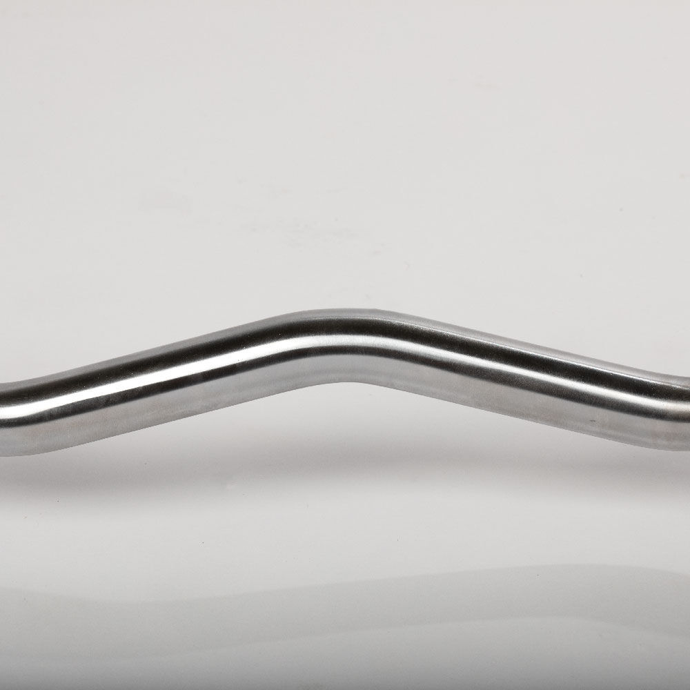 Titan Fitness 40 LB Rubber EZ Curl Fixed Barbell, Pre-Loaded Weight Bar