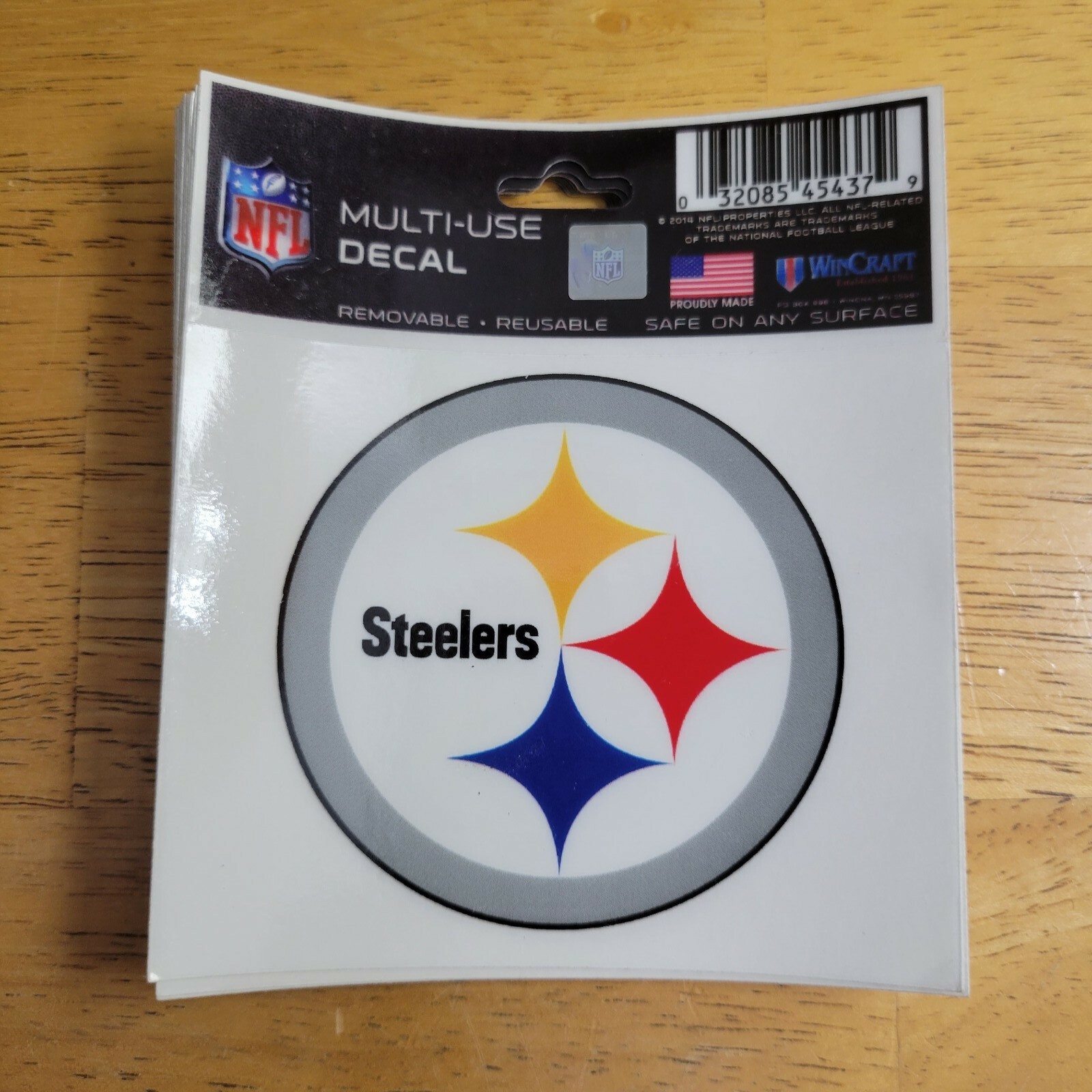 Steelers Pittsburgh Steel City NFL Football Decal Sticker FAST SHIPPING NEW