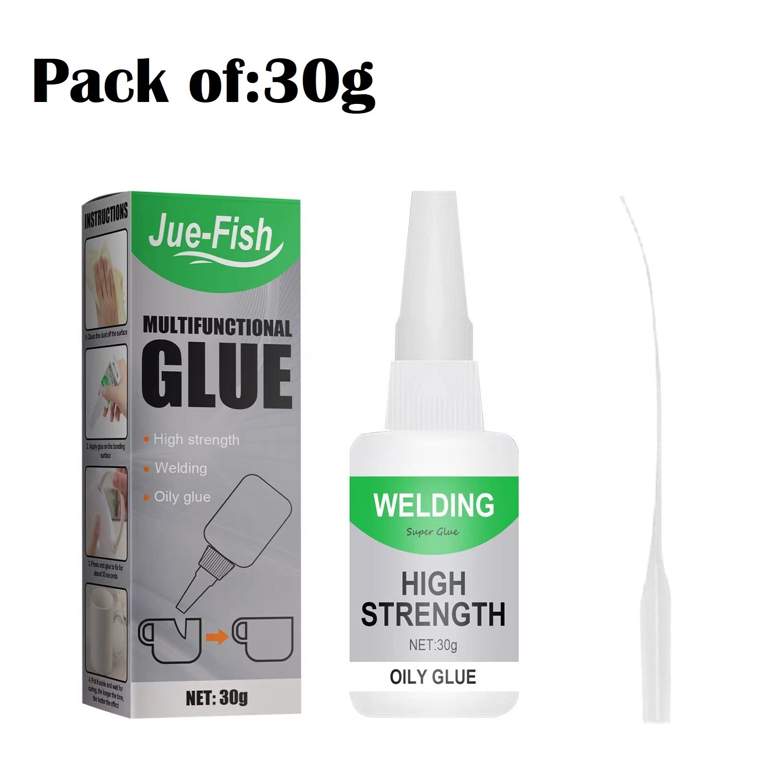 2× Multifunctional Welding High-Strength Oily Glue-Uniglue Universal Super Glue