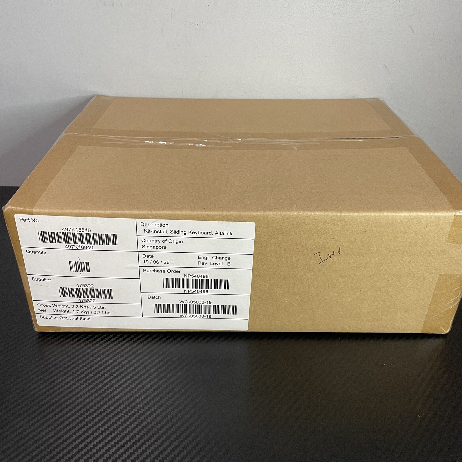 USB KEYBOARD SHELF KIT FOR XEROX ALTALINK C8030 C8035 C8045 C8055 C8070