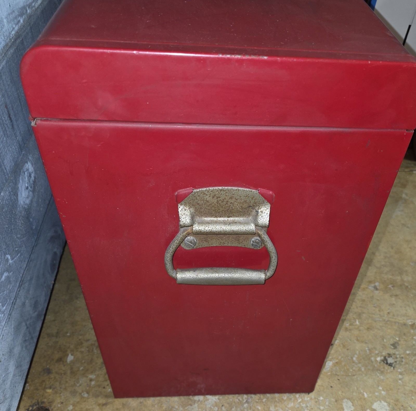 Proto Professional Vintage 10-Drawer Red 26" Top Box Chest USA NO LOCK/KEY 1970s
