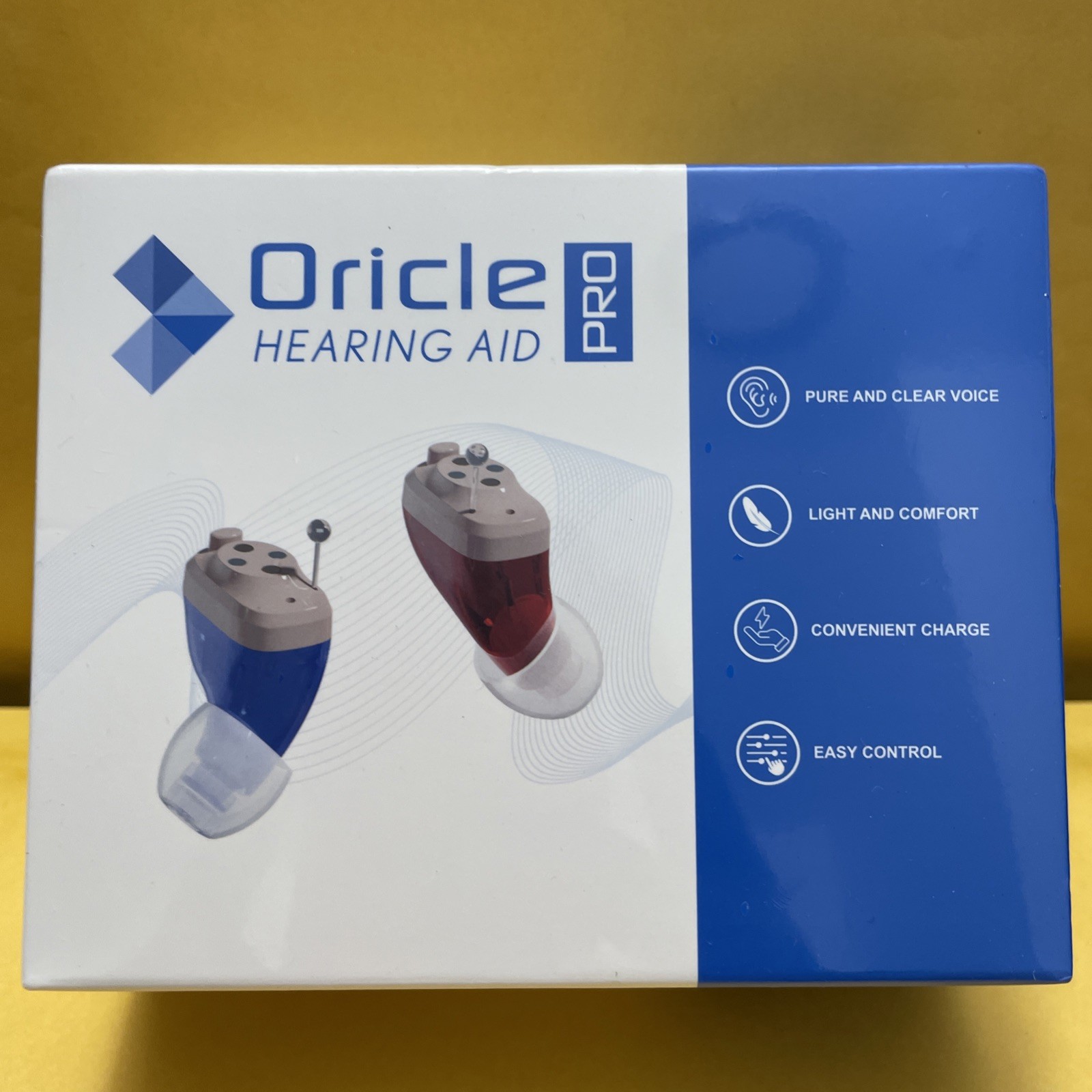 Oracle PRO Hearing Aids for Seniors 16 Channel 48 Hour Battery + Case New