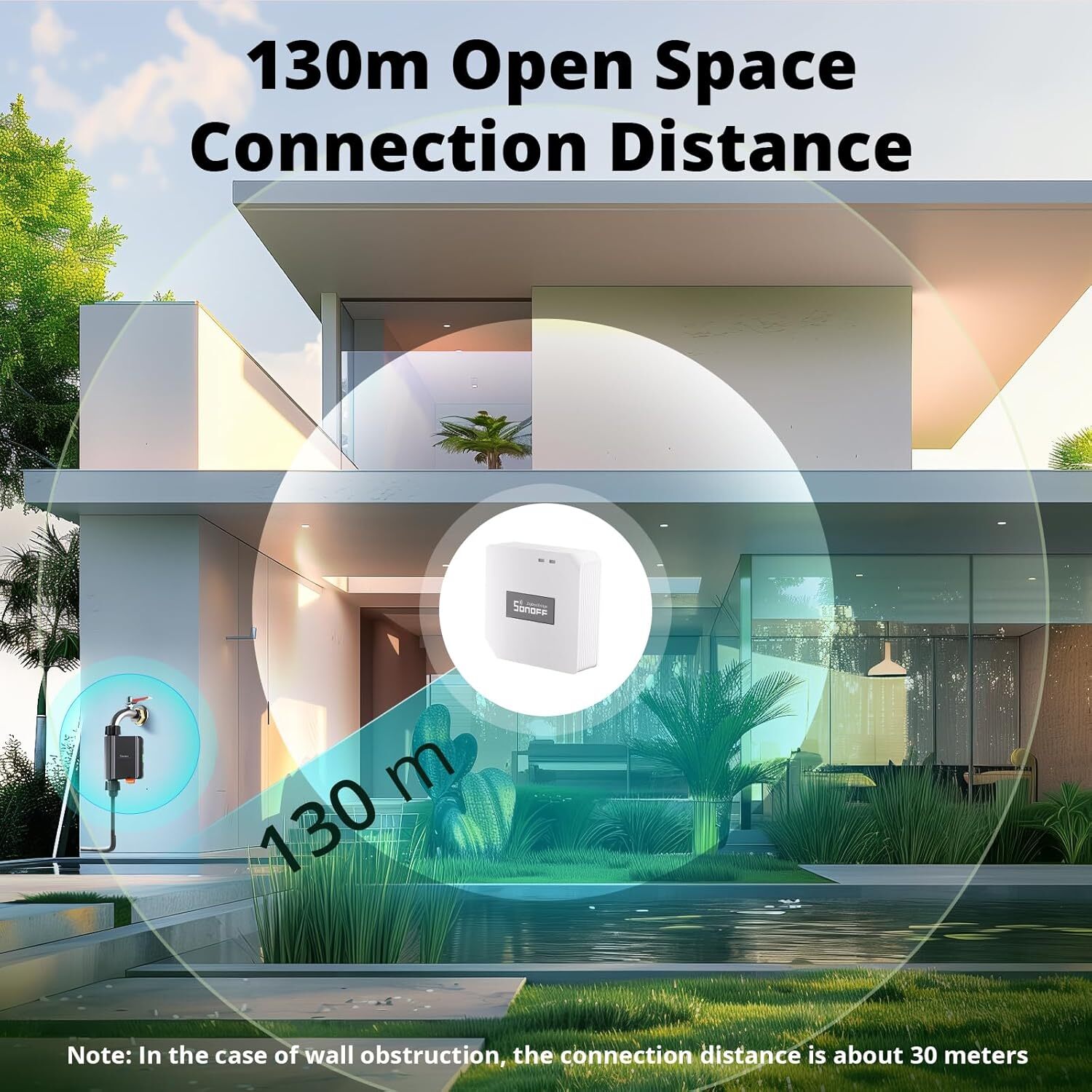 SONOFF Zigbee 3.0 Smart Water Valve Sprinkler Timer Works with Alexa/Google Home