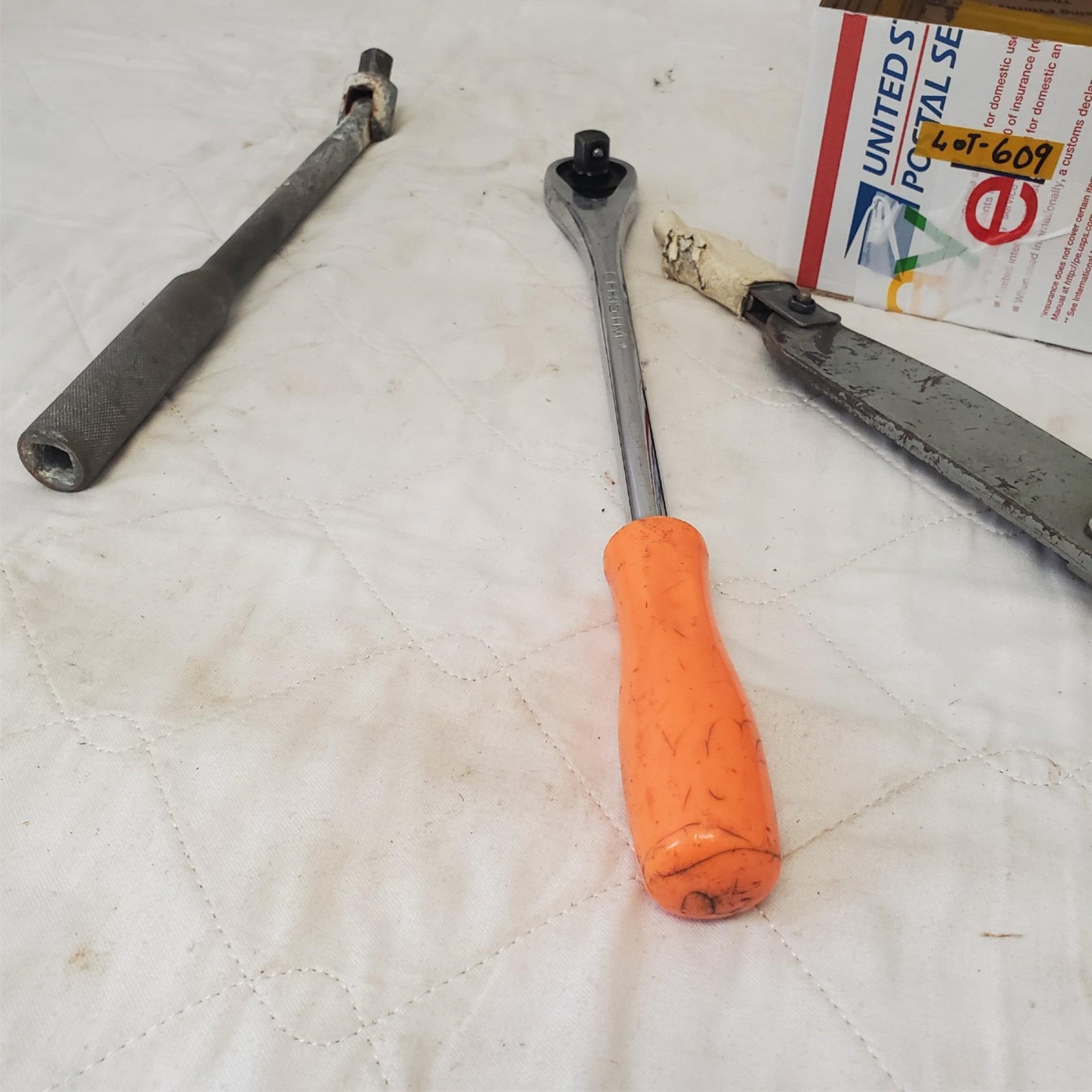 Lot Of Drive Ratchet & Adjustable Hook Spanner Wrench LOT 609