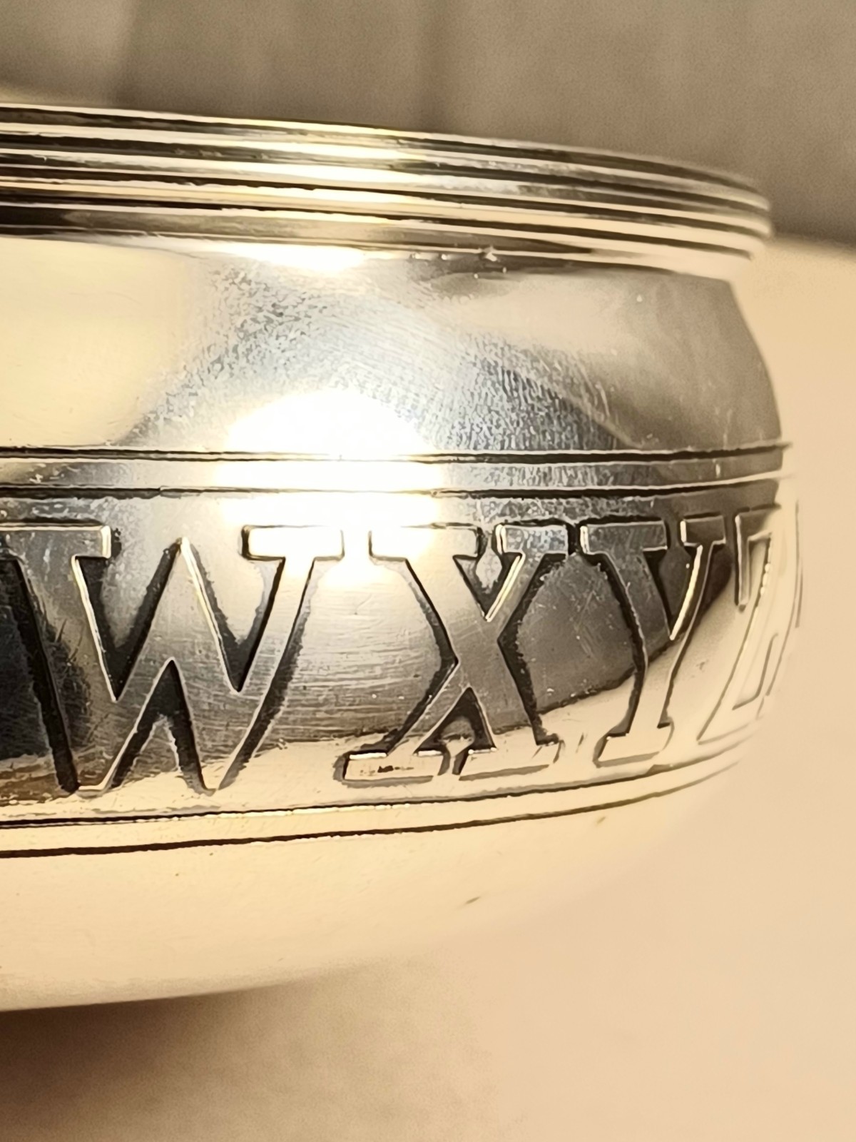 Vintage Reed & Barton Sterling ABC Alphabet Baby Porringer