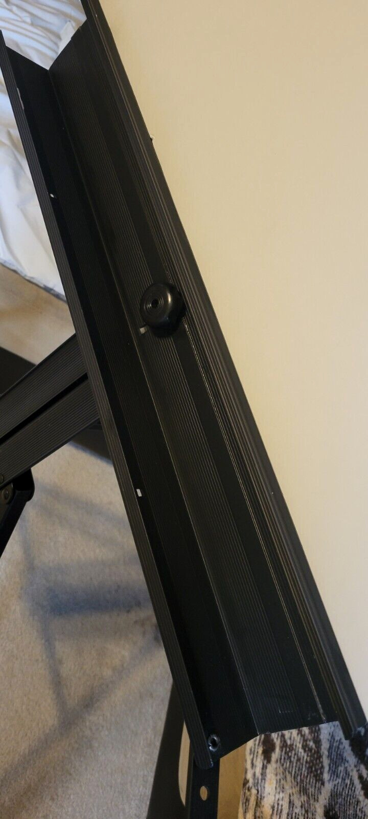 ART ALTERNATIVES TAHOE ALUMINUM STUDIO ART EASEL 🎨 ADJUSTABLE FOLDING BLACK NEW