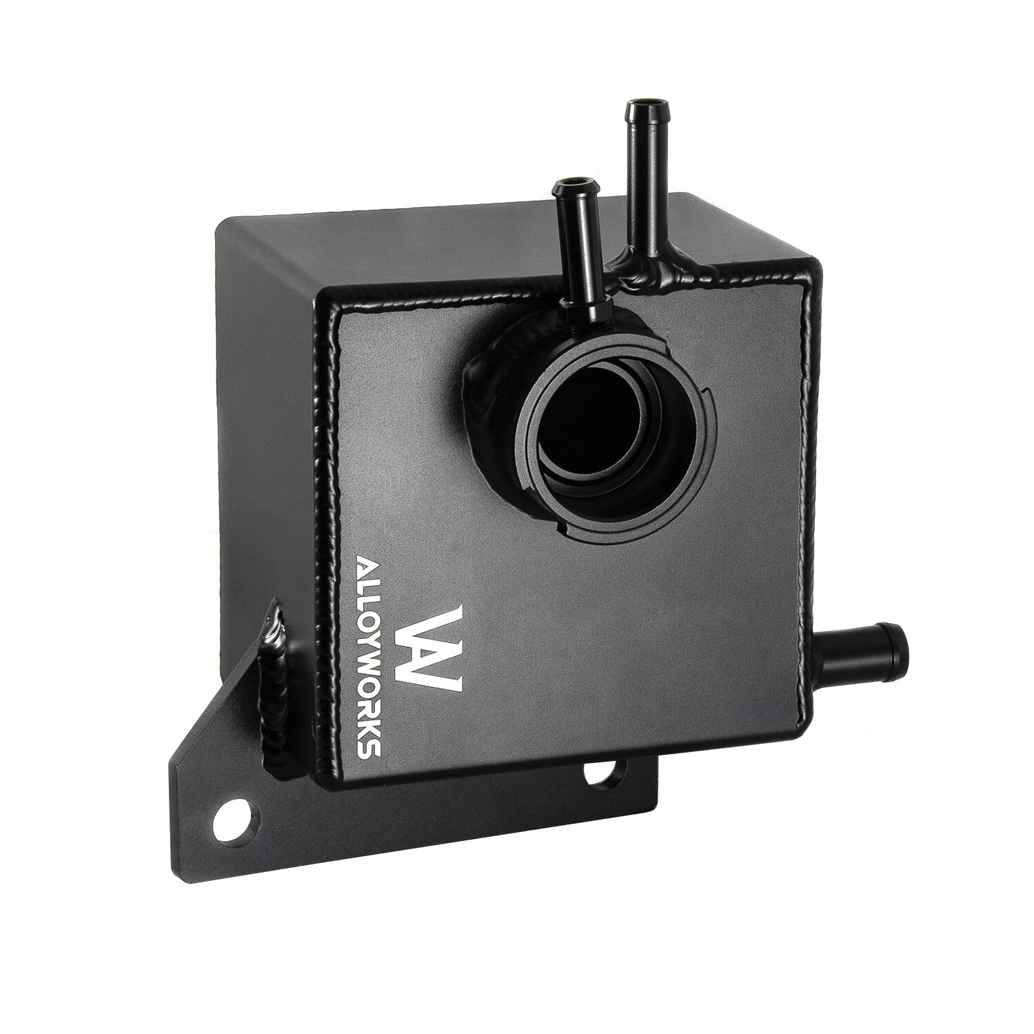 Aluminum Coolant Reservoir Tank For SUBARU 2002-2007 IMPREZA WRX 2004-2019 STI