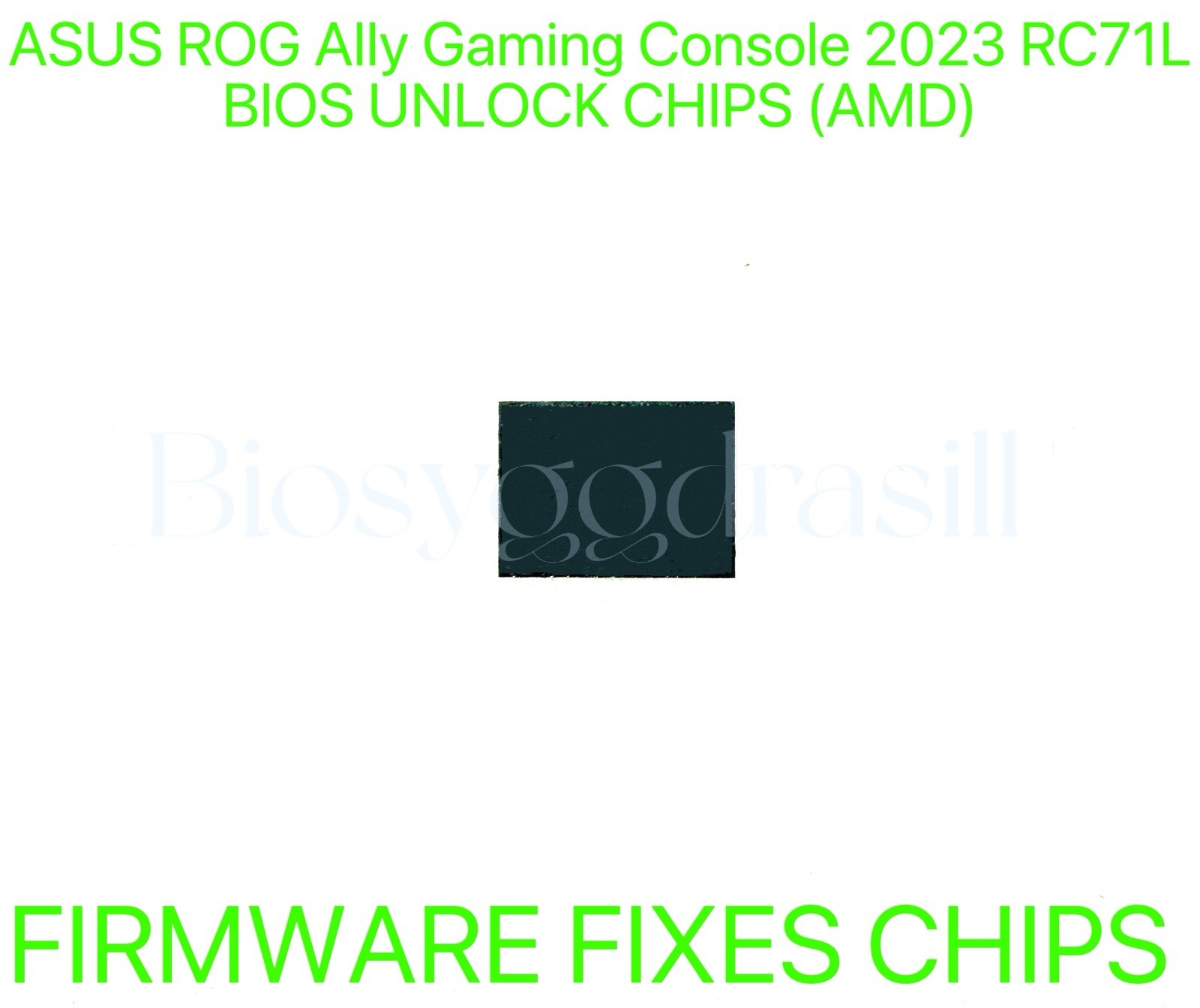 ASUS ROG Ally Gaming Console 2023 RC71L, ADMIN NO PASSWORD FIRMWARE BIOS CHIP