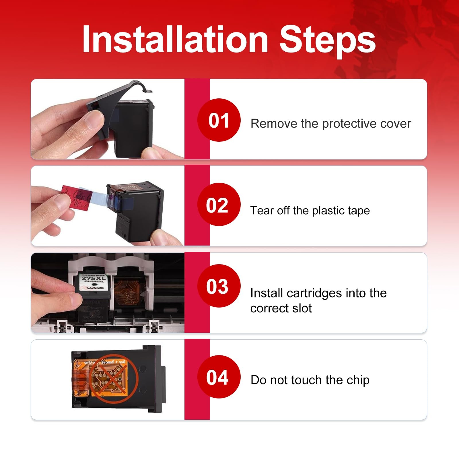 2PK PG-245XL CL-246XL Ink Cartridge for Canon 245 246 Pixma MG2522 TS3322 TR4522