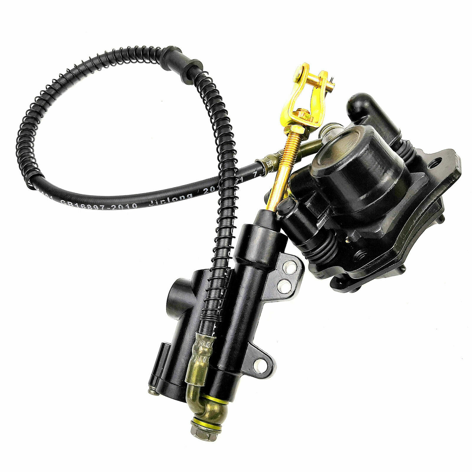 Rear Hydraulic Brake Master Cylinder& Caliper For Taotao 50CC 90 110 125 CC SunL