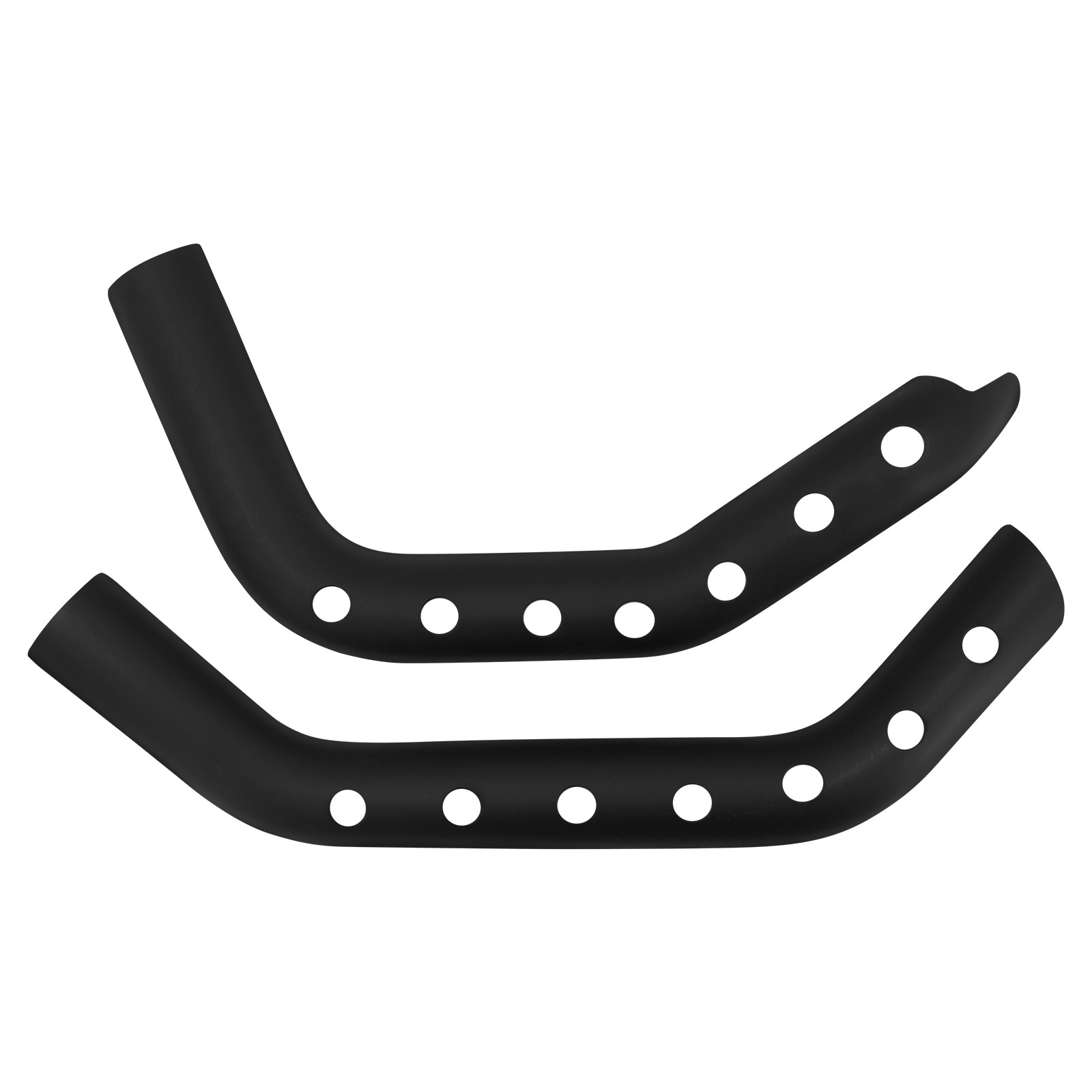 Exhaust Header Cover Pipe Heat Shields Black For Harley Sportster XL883 2004-up