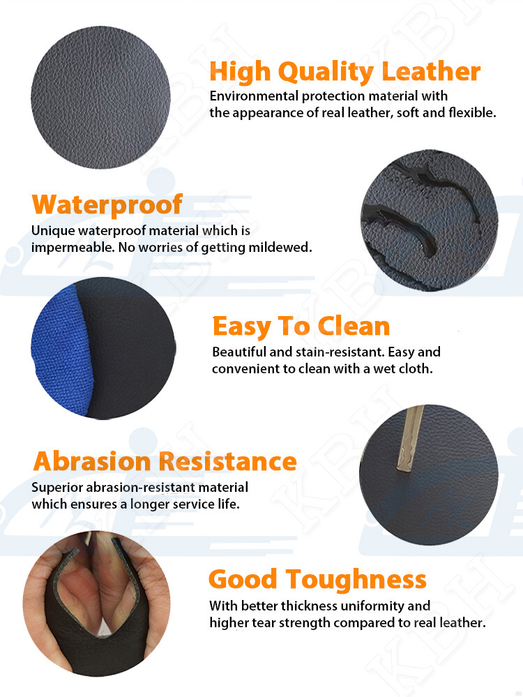 Front Door Panel Armrest Cover Synthetic Leather for Honda CR-V CRV 2007-2012