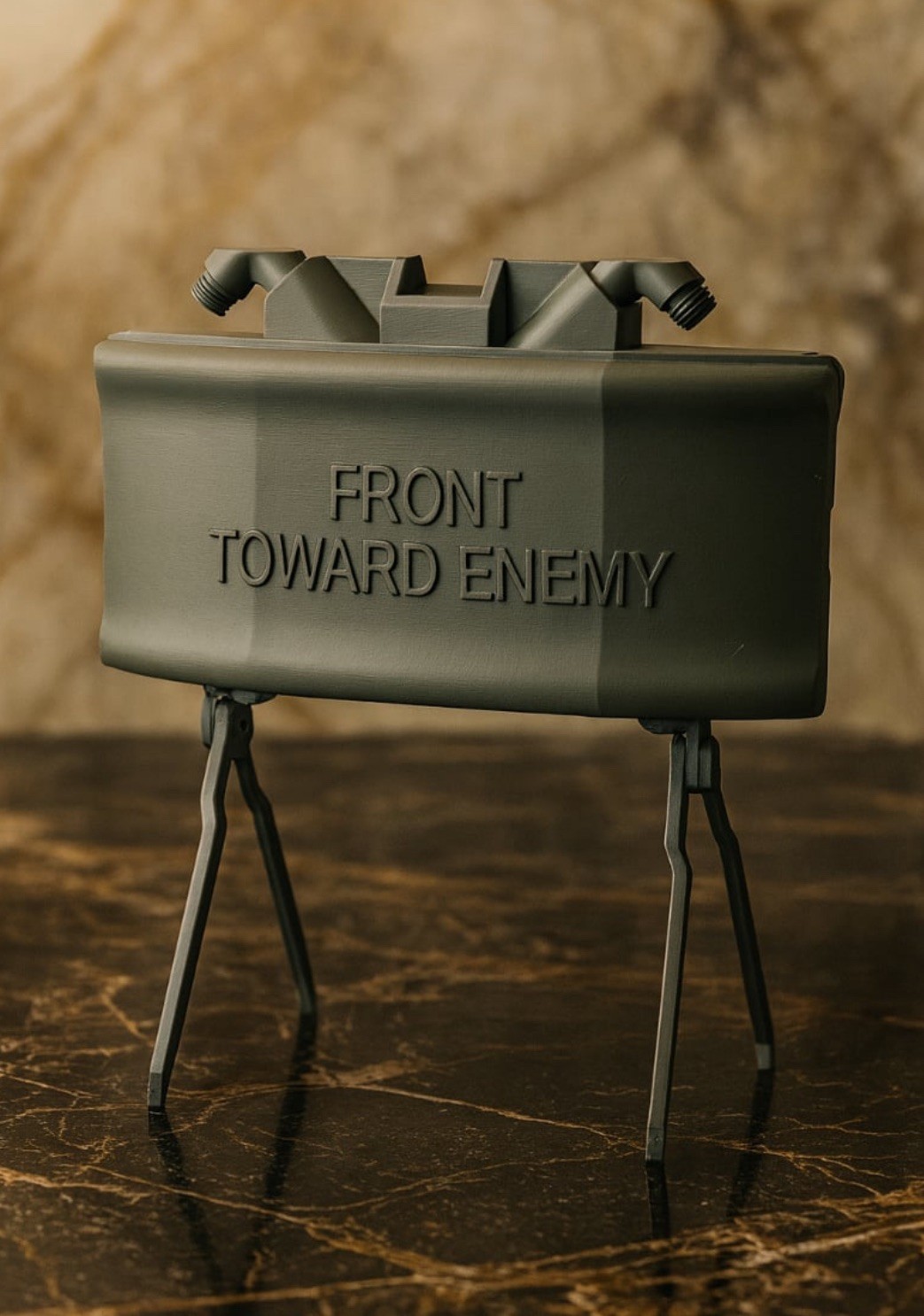 1:1 Claymore mine Replica Prop - 3D Printed Inert Plastic Display Cosplay