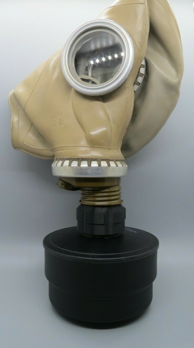 40mm GOST To 40mm NATO Can Filter Gas Mask Threaded Adapter