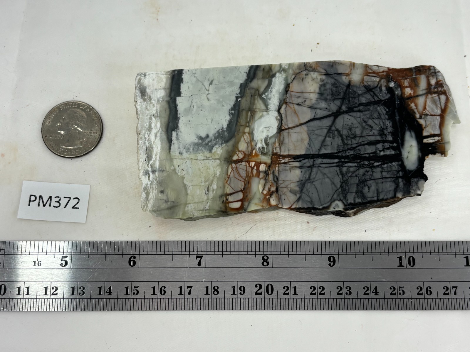 Picasso Marble (Jasper) end Slab Cabbing Lapidary Utah Combo Ship Avail