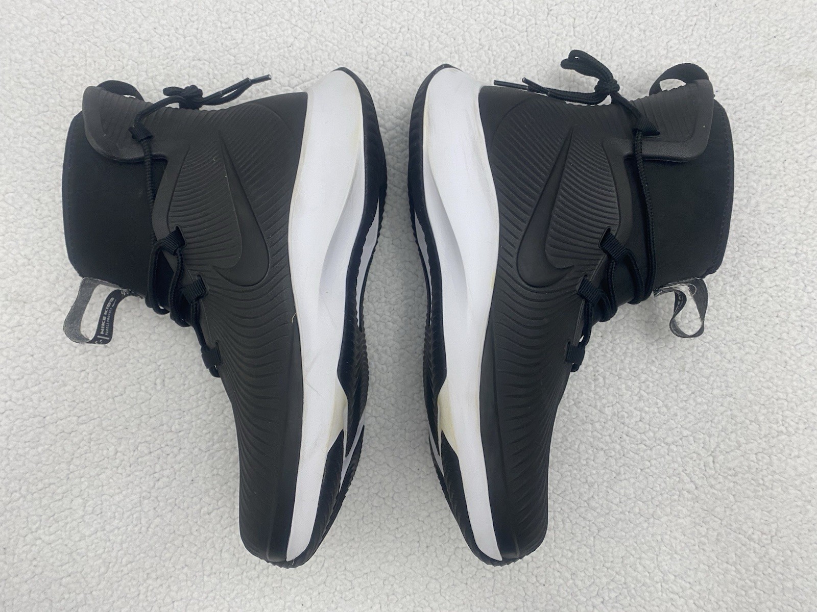 Nike Kids Puddle Protect Rain Boots Black Youth Size 5 40