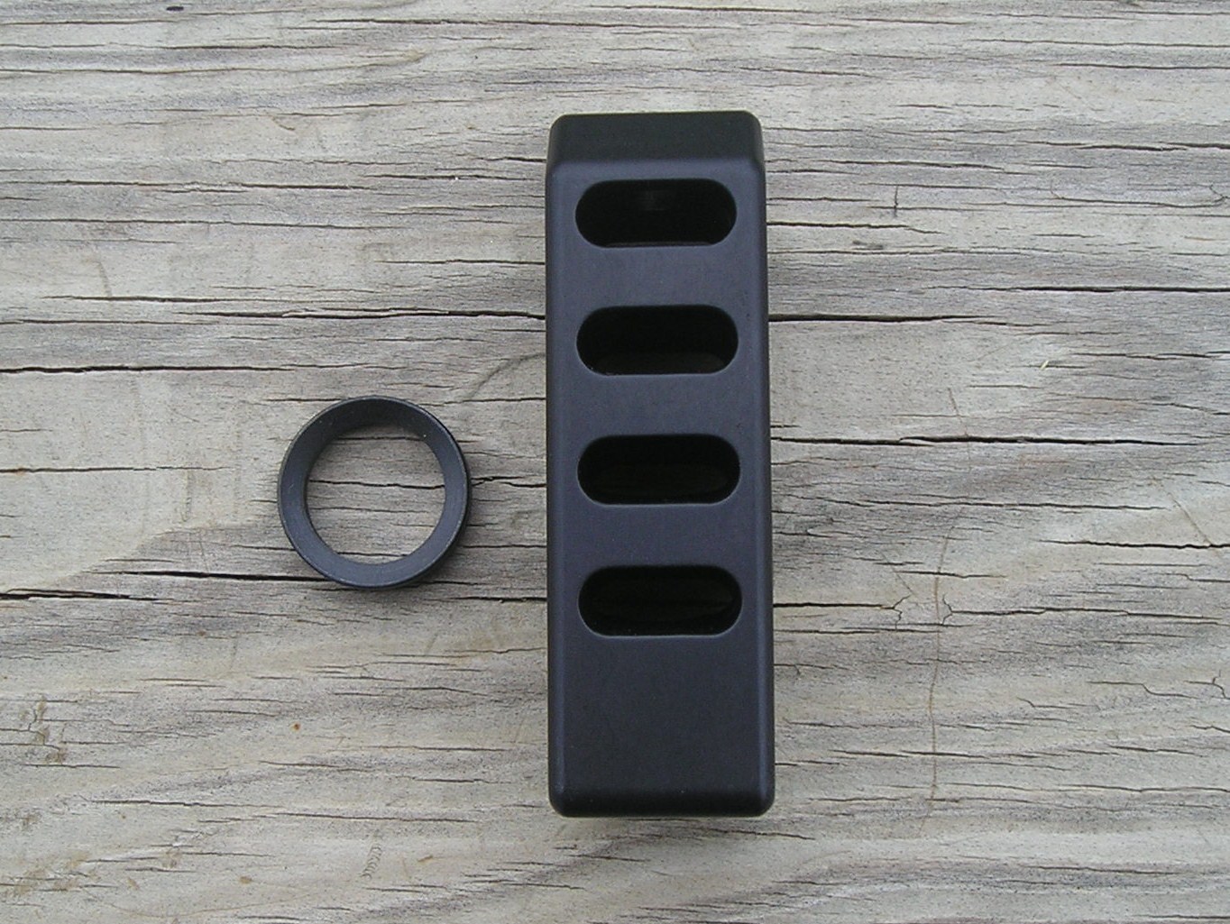 5/8-24 Muzzle Brake Made In USA With Crush Washer, .308, 300, 6.5, 7.62