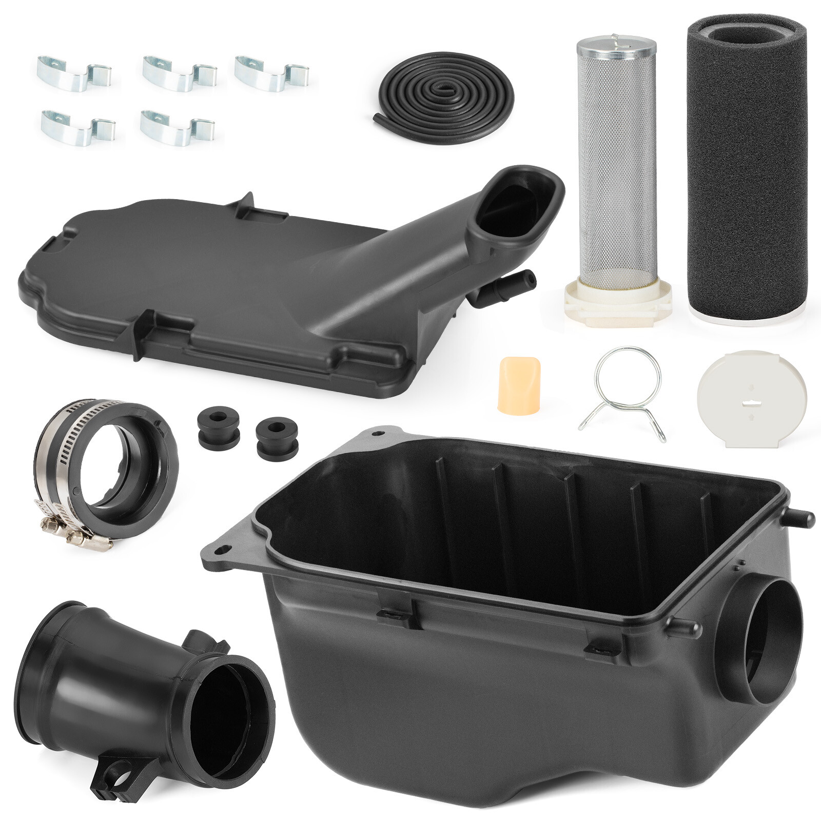 Air Filter Guide Box Cover Assembly Kit for Yamaha Grizzly 660 2002 2003 2004-08