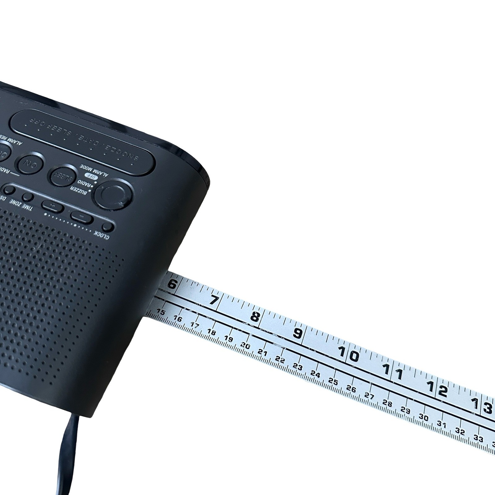 Sony Dream Machine ICF-C218 AM/FM Clock Radio Auto Time Set Black Alarm Clock