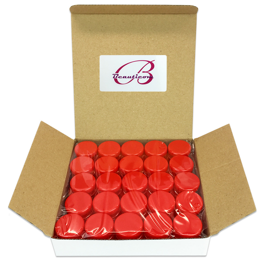 50 Pieces 5 Gram/5ML Plastic Makeup Cosmetic Lotion Cream Sample Jar Containers