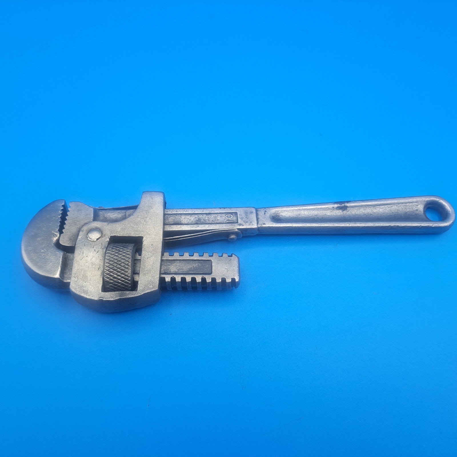 Vintage Ben Hur 10 Inch Pipe Wrench, 0 to 1 3/4" Jaw Opening