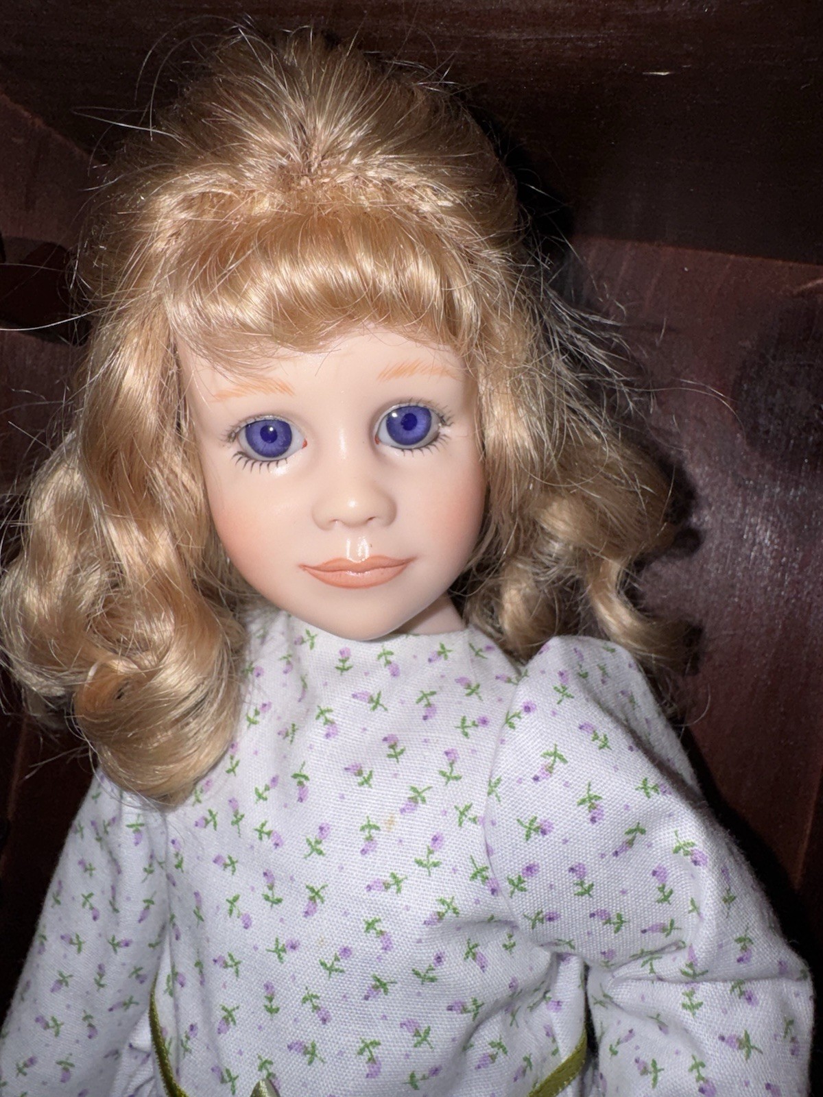 Alice Lester Julie Limited Edition Doll w Wood Wardrobe Trunk COA Outfit