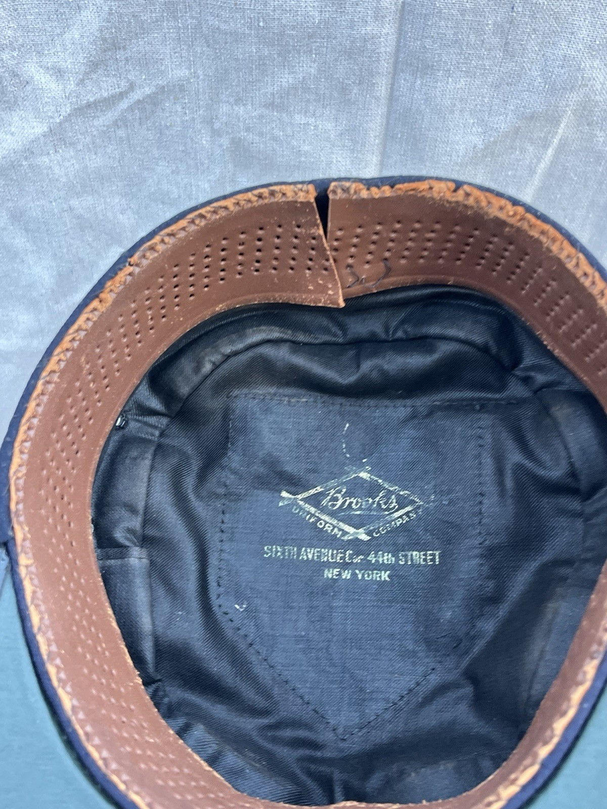 Original Rare Civil War US navy Kepi ANNAPOLIS MIDSHIPMAN'S Cap Hat Size Small