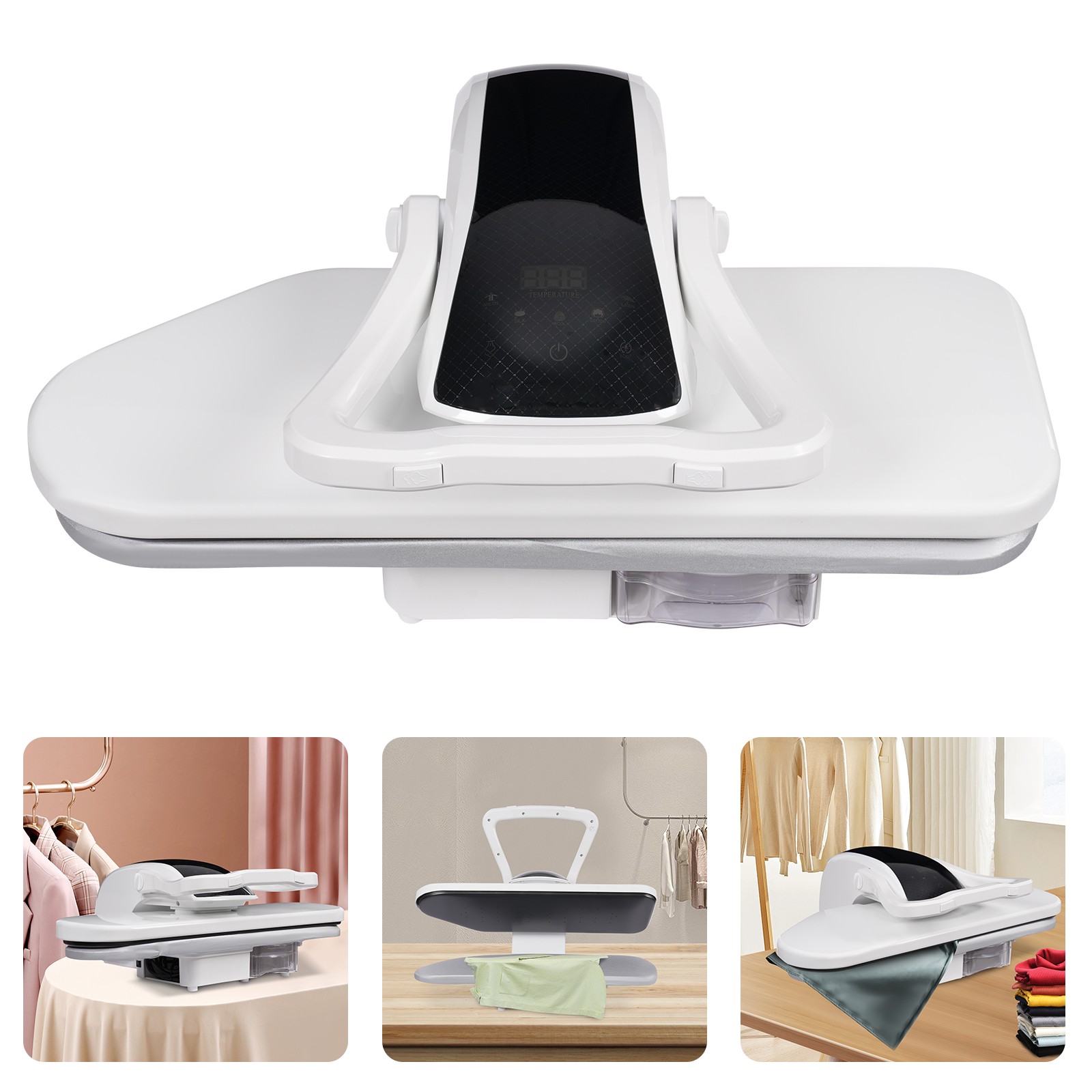 8810D Intelligent Steam Fabric Press Machine Touch Screen Steam Iron Press 5Mode