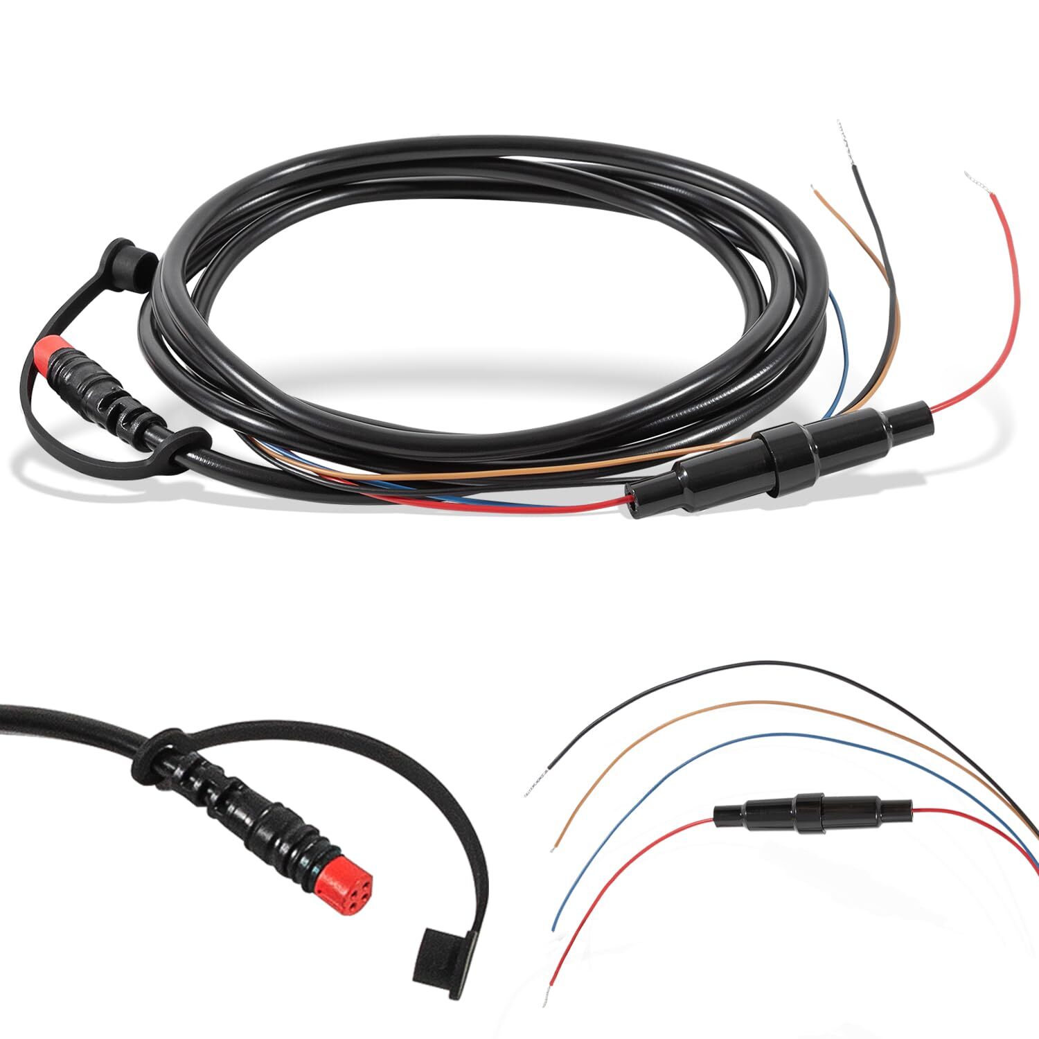010-12199-04 Power/Data Cable 4-Pin For Garmin Striker VIVID 4cv 5cv 7cv 7sv 9sv